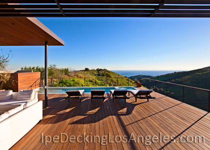 Ipe Decking Near Los Angeles, CA